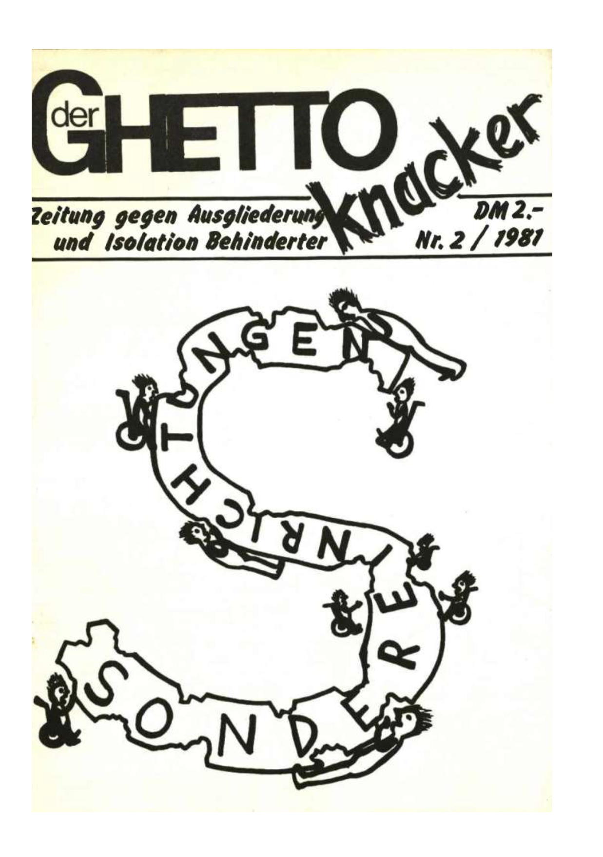 Deckblatt Ghettoknacker  2-1981